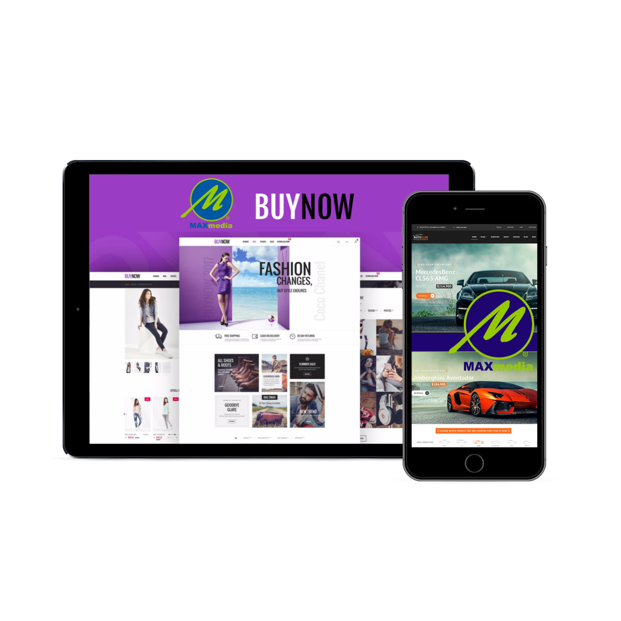 Max Media Group | Mobile Web App Developement Phone & Tablet 1